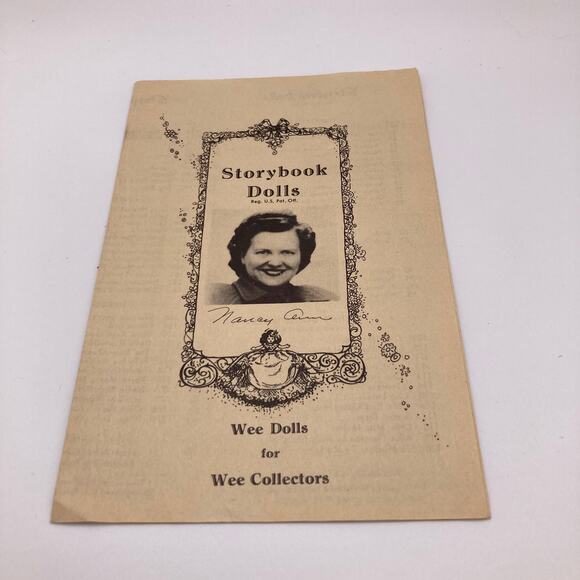 Vintage 40s Nancy Ann Storybook Doll 5.5" Rain Rain, Go Away #170 Bisque EUC - Picture 7 of 8